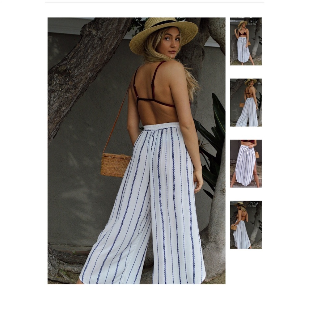 LAST 1️⃣ Montecito Embroidered Pant - Picture 3 of 5